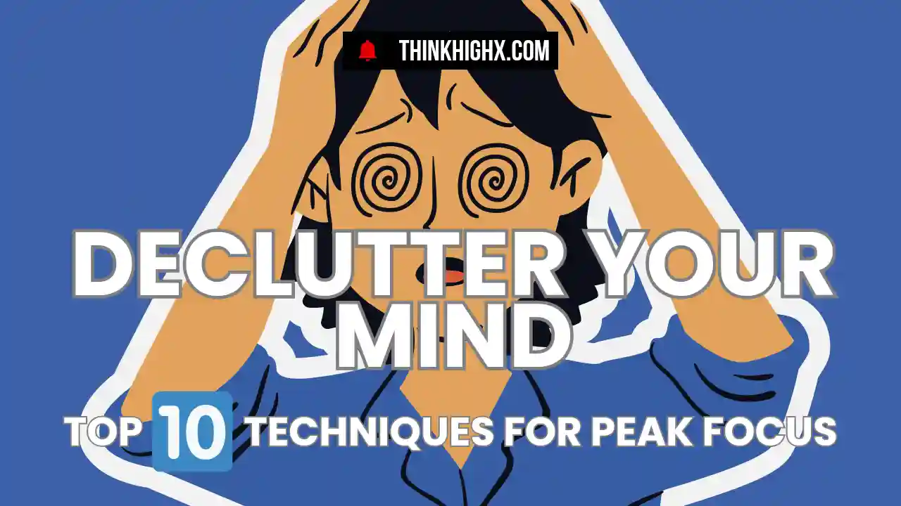 Declutter Your Mind: Top 10 Peak Focus Techniques